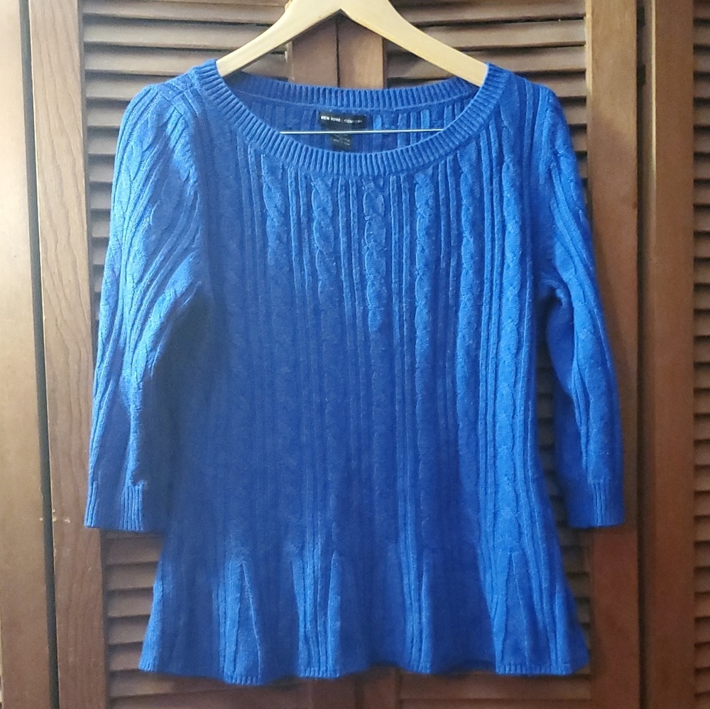 New York & Company | Blue Sweater